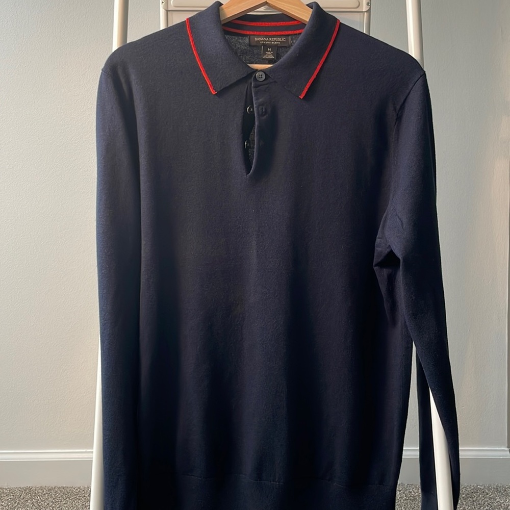Banana Republic. Sweater Polo. Size Medium